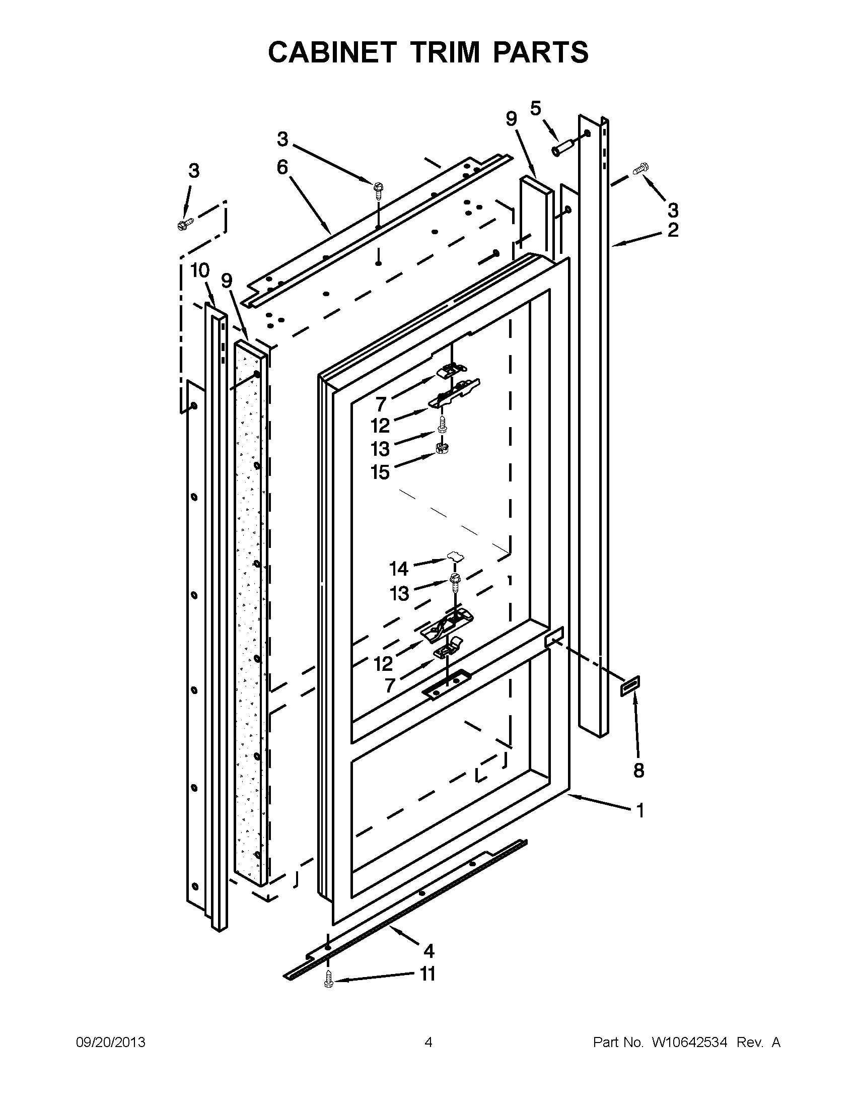 03 - CABINET TRIM PARTS