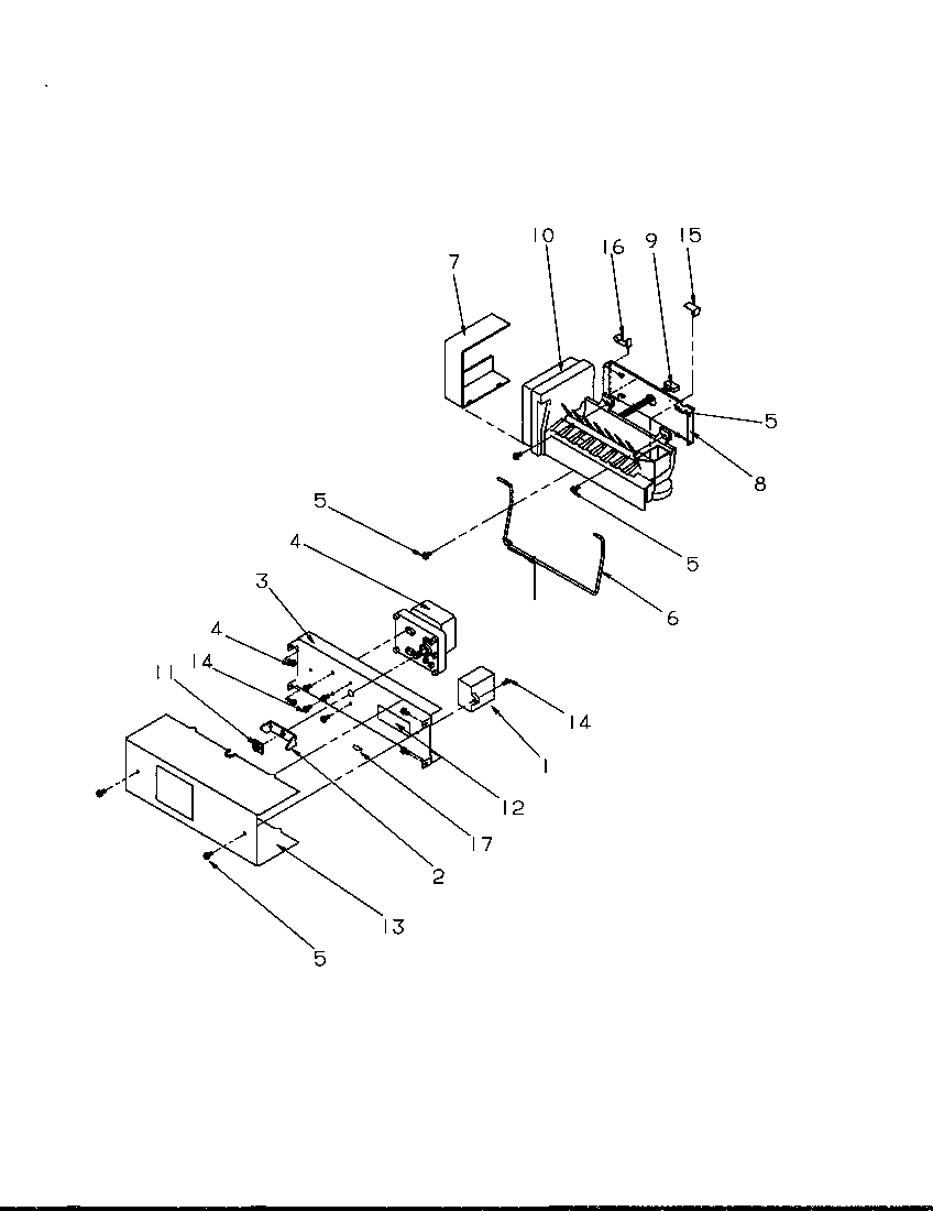 10 - ICE MAKER PARTS