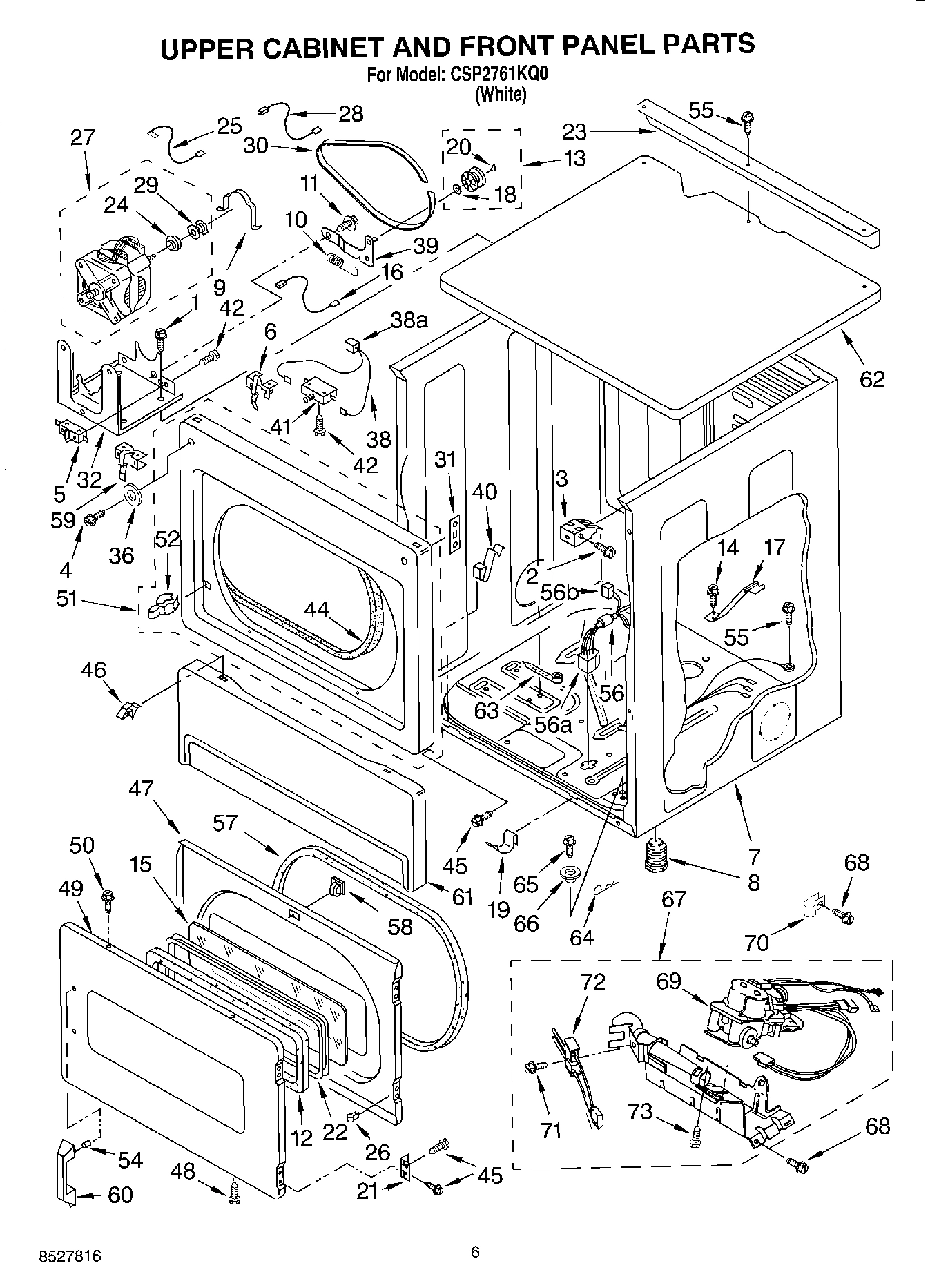 04 - UPPER CABINET AND FRONT PANEL