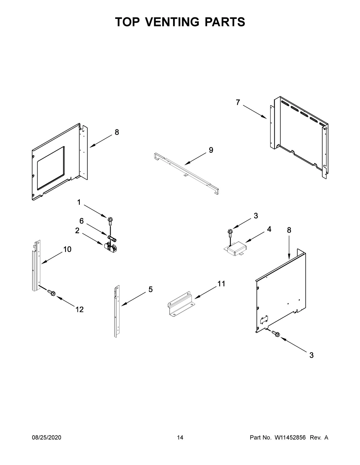 08 - TOP VENTING PARTS