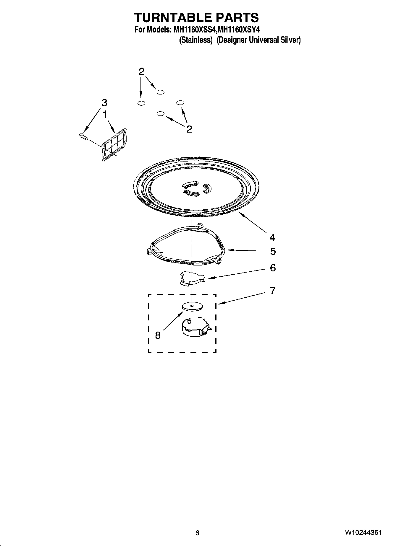05 - TURNTABLE PARTS