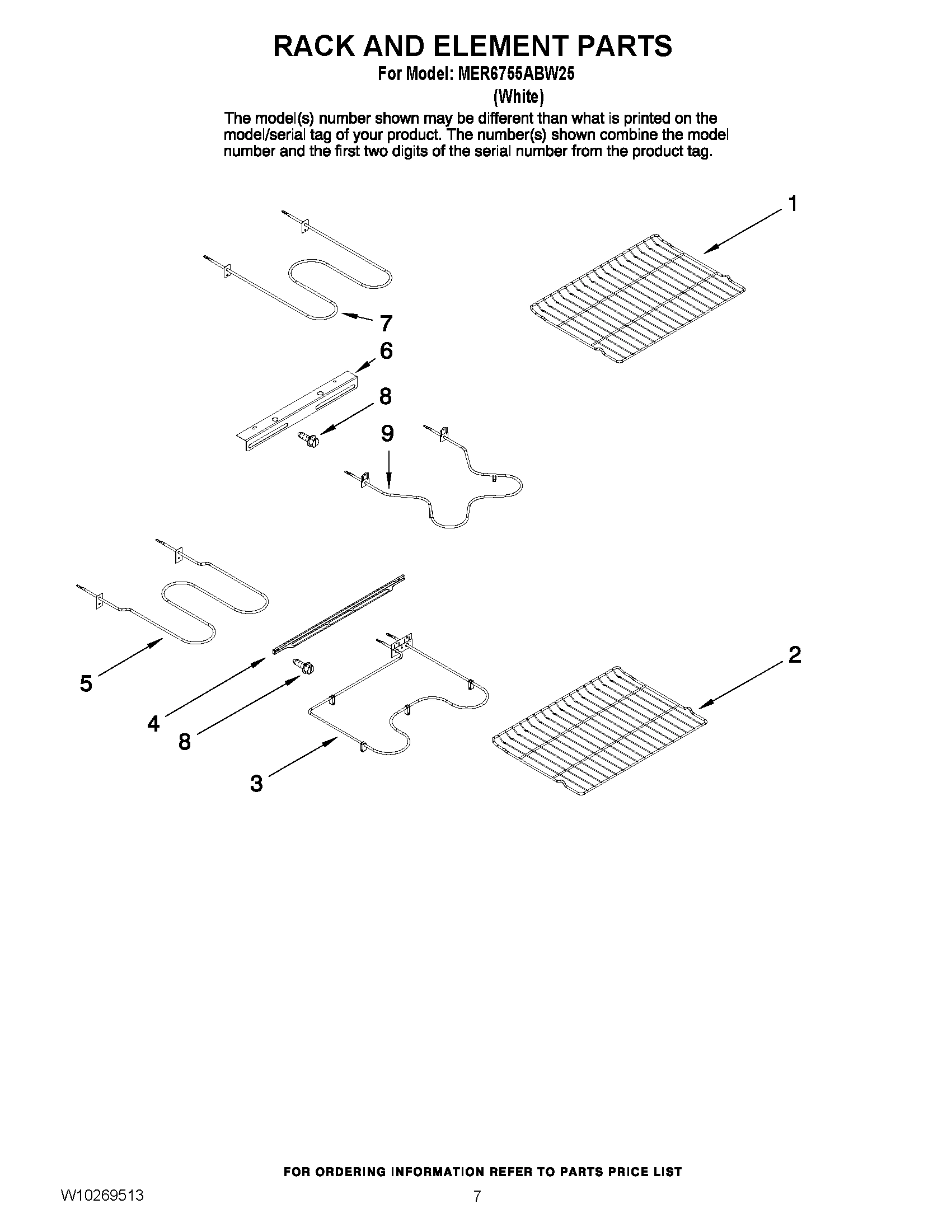 06 - RACK AND ELEMENT PARTS