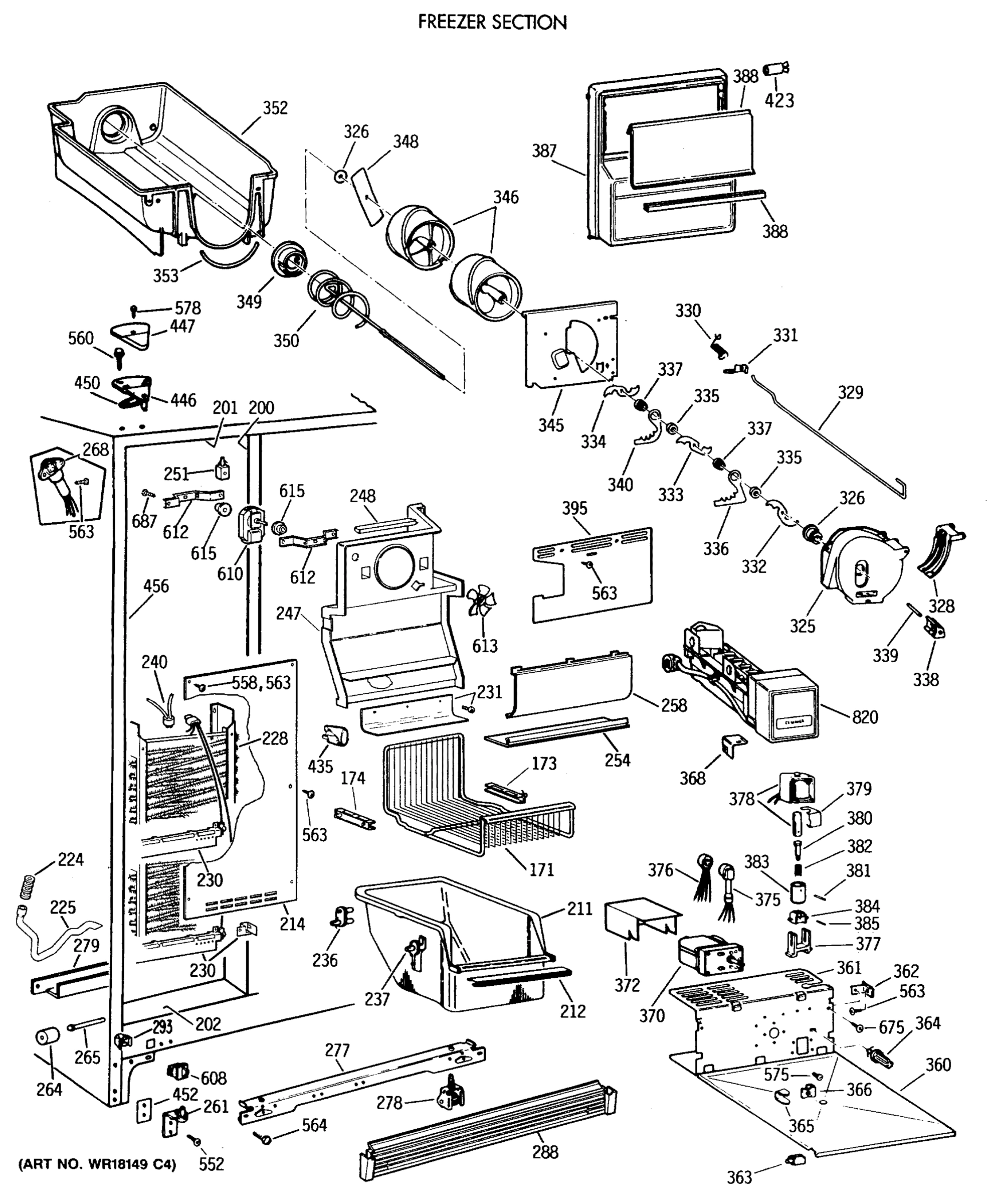 FREEZER SECTION