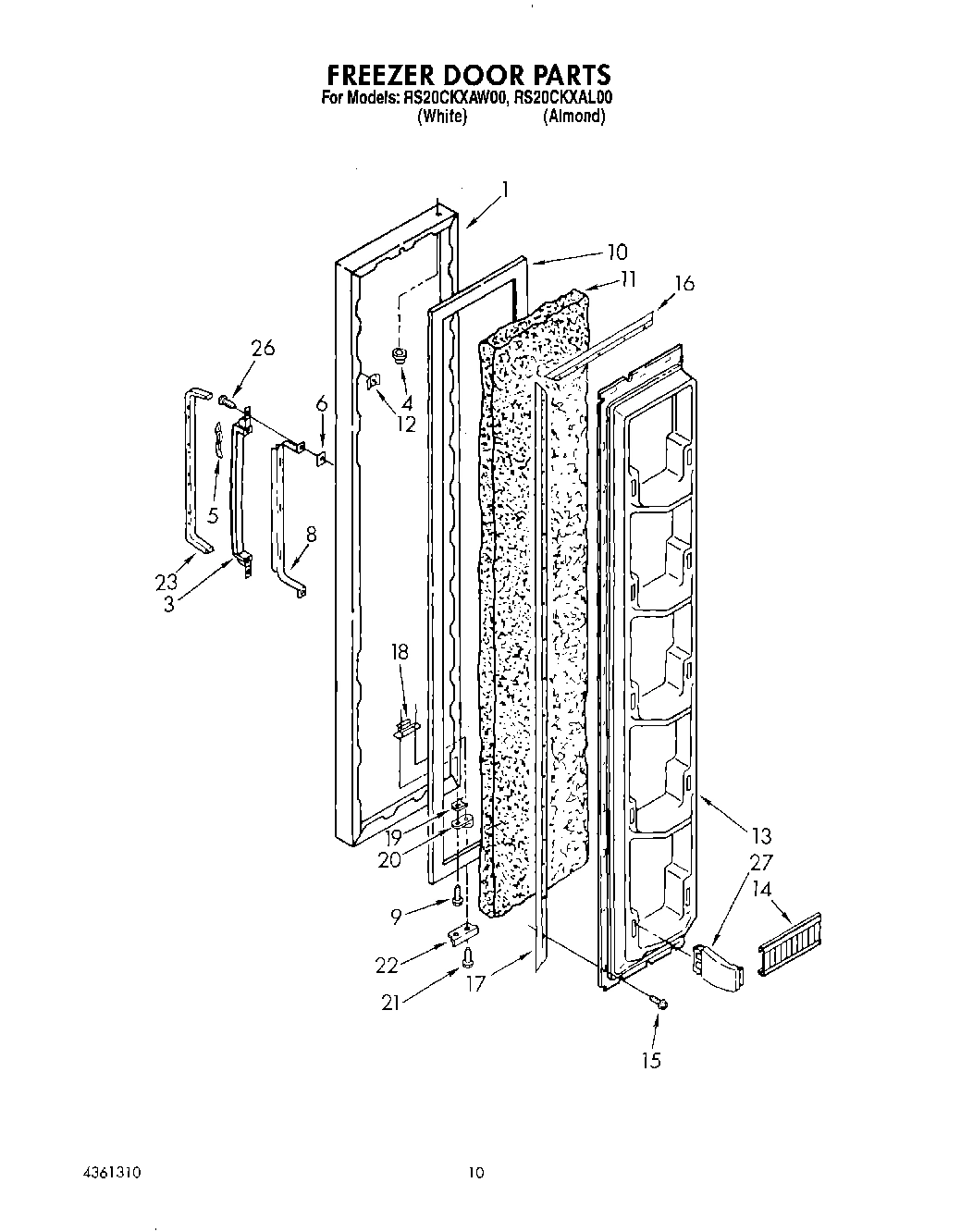06 - FREEZER DOOR