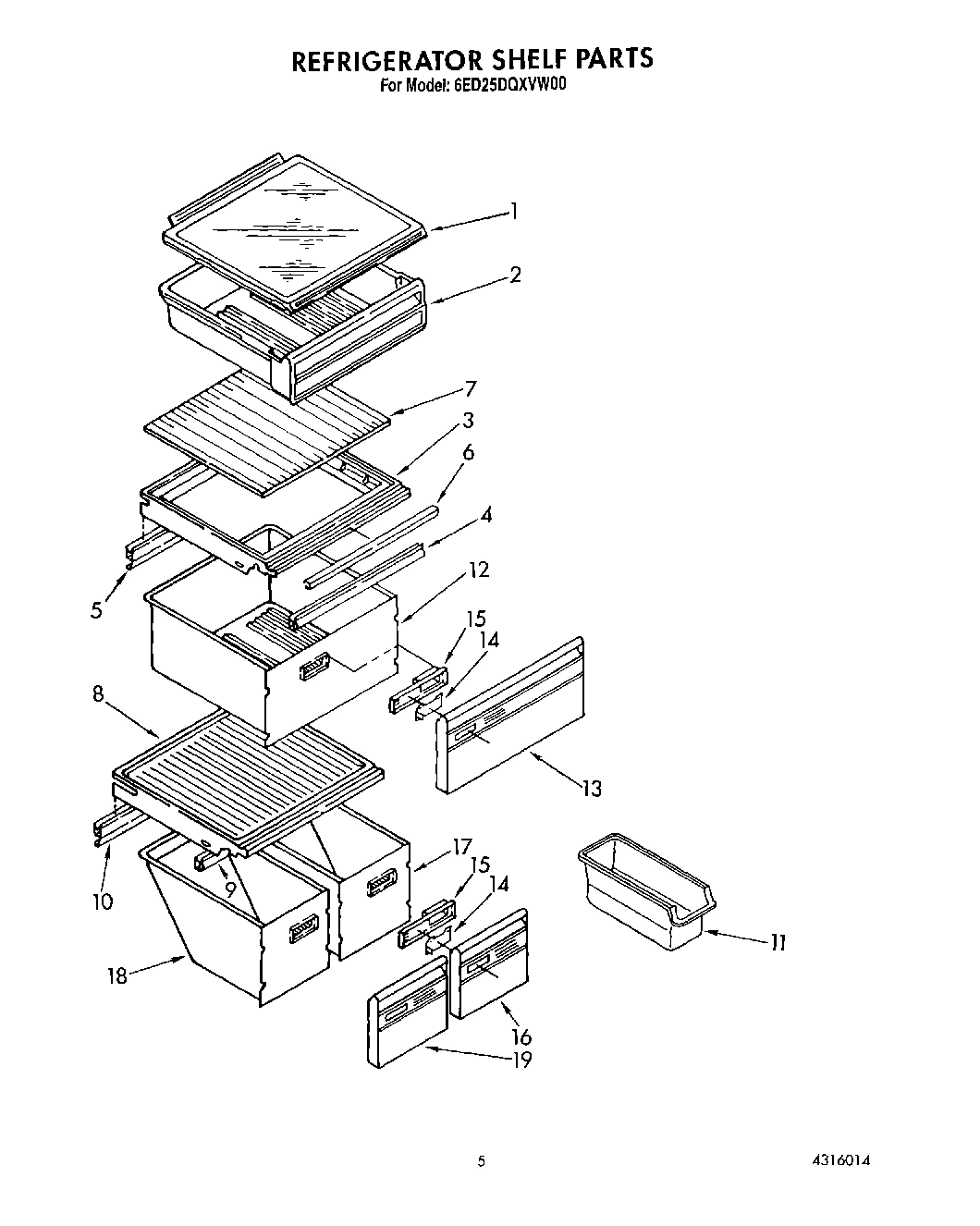04 - REFRIGERATOR SHELF