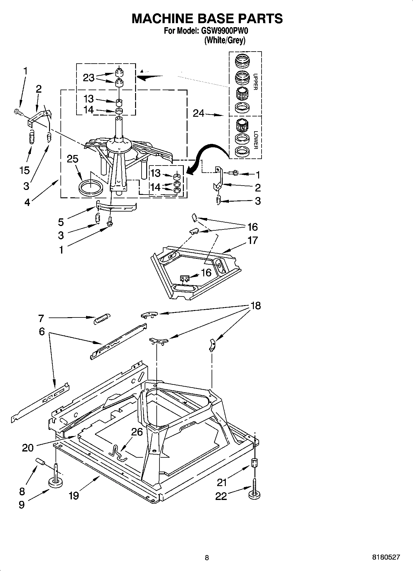 05 - MACHINE BASE PARTS