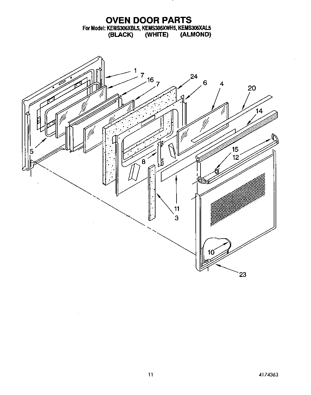 08 - OVEN DOOR
