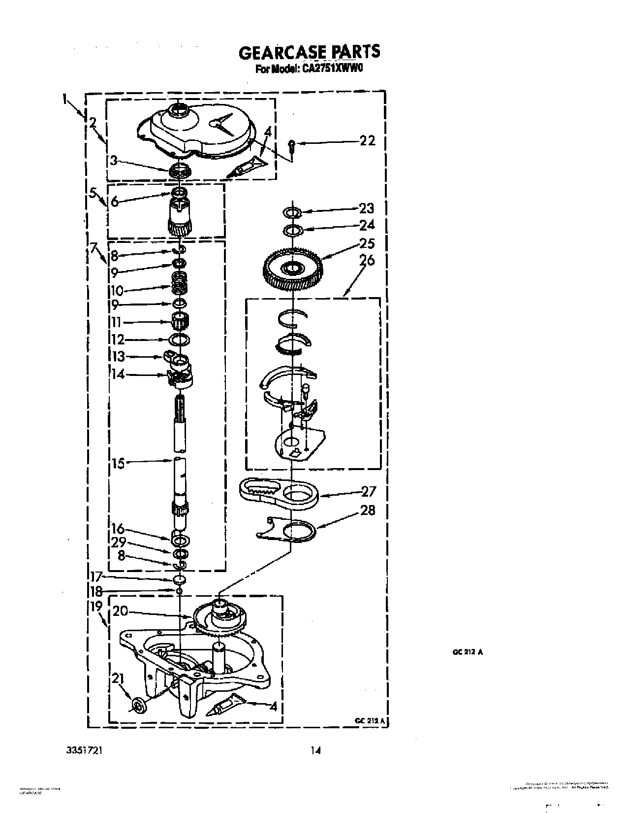 12 - GEARCASE