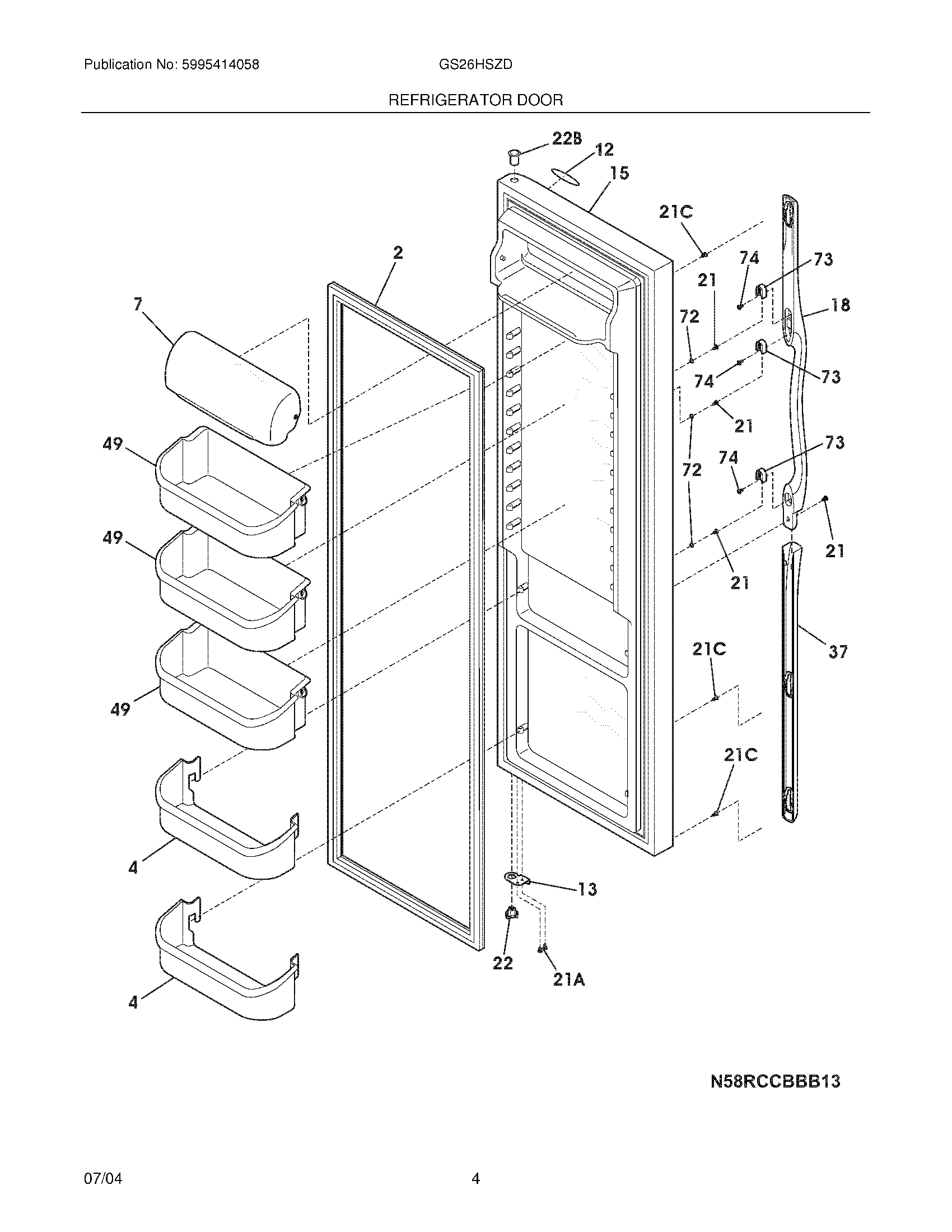 05 - REFRIGERATOR DOOR