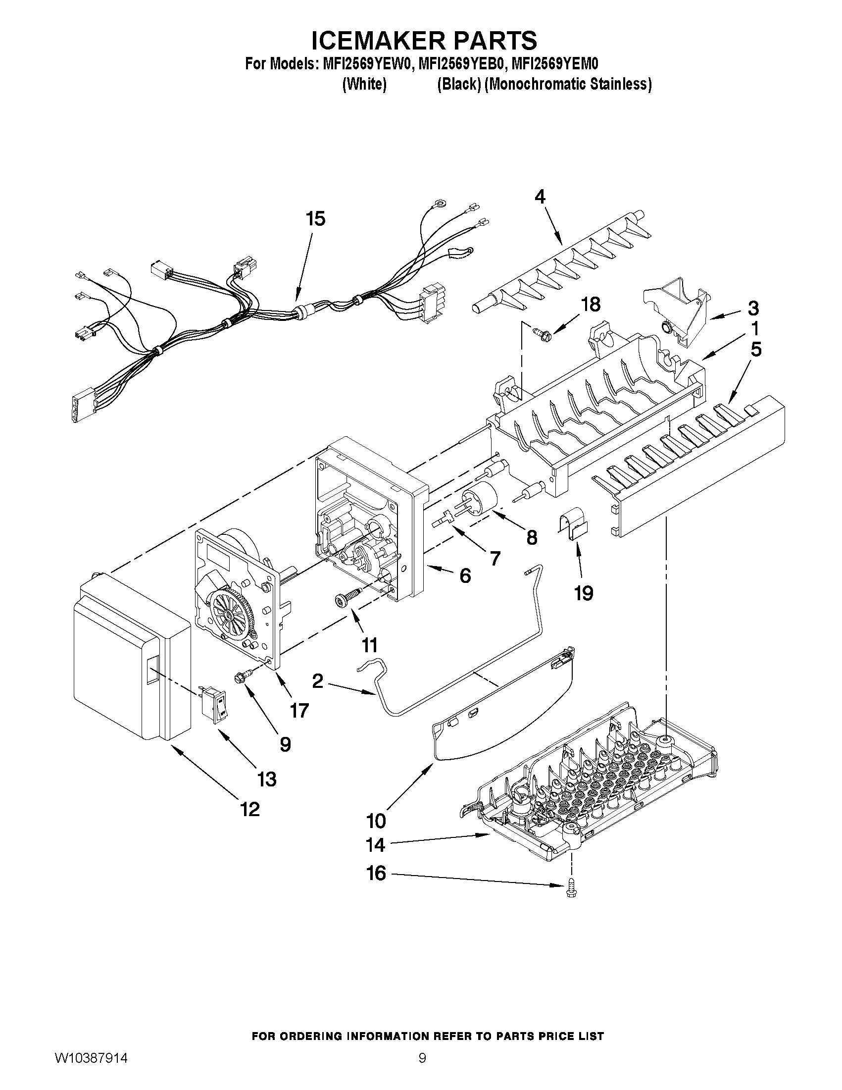 05 - ICEMAKER PARTS