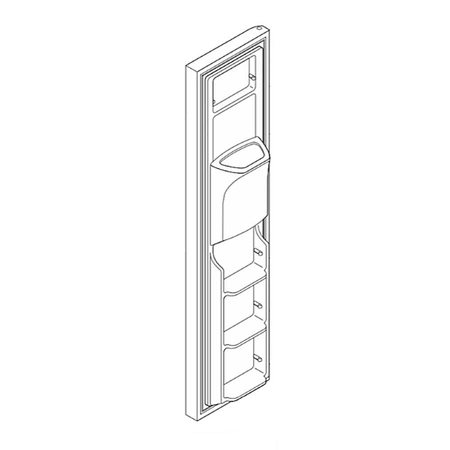 807460035 Frigidaire Refrigerator Freezer Doo
