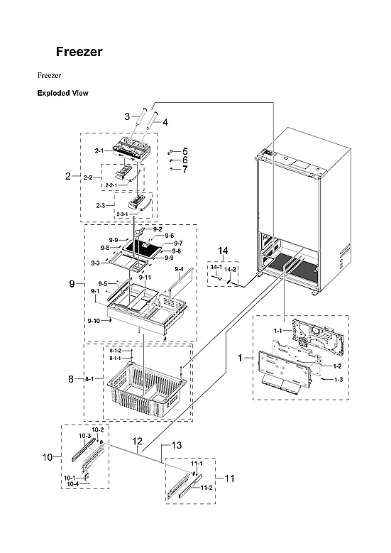 FREEZER PARTS