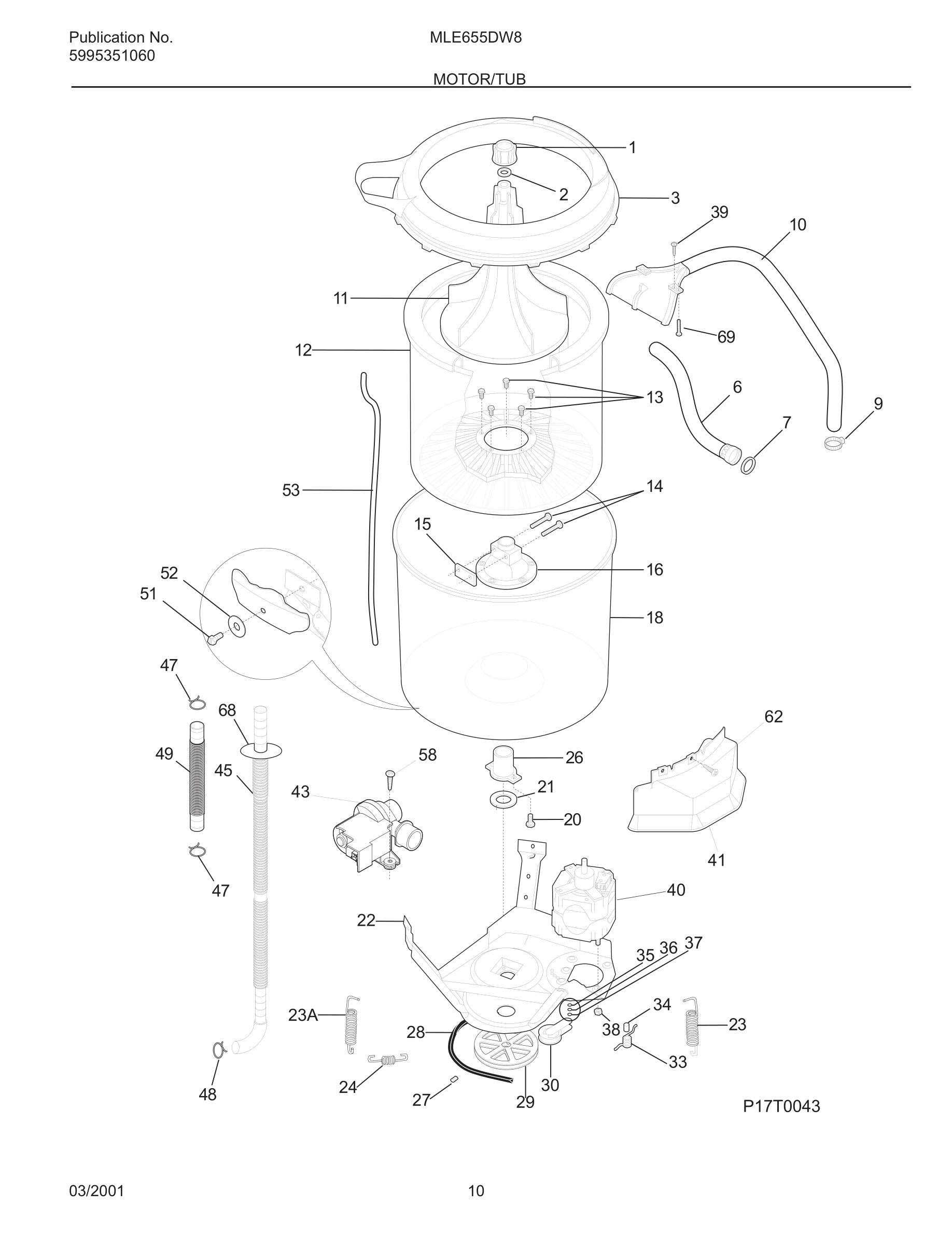 11 - MOTOR/TUB