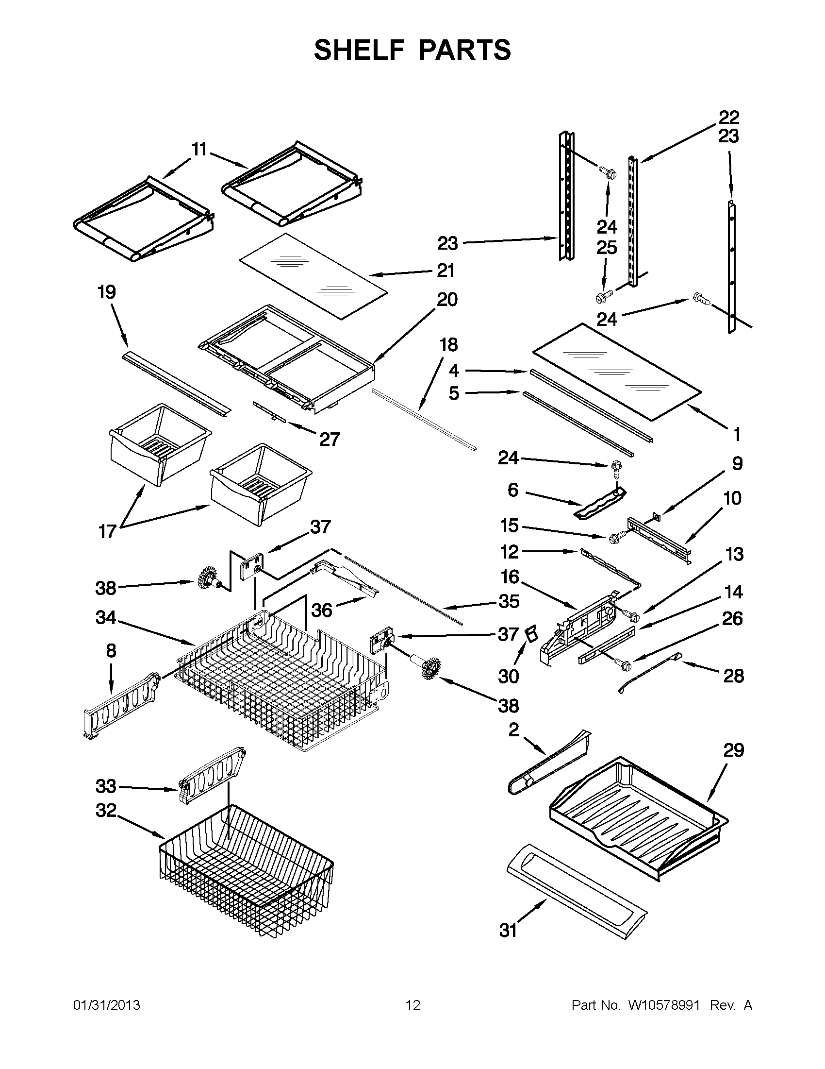 06 - SHELF PARTS