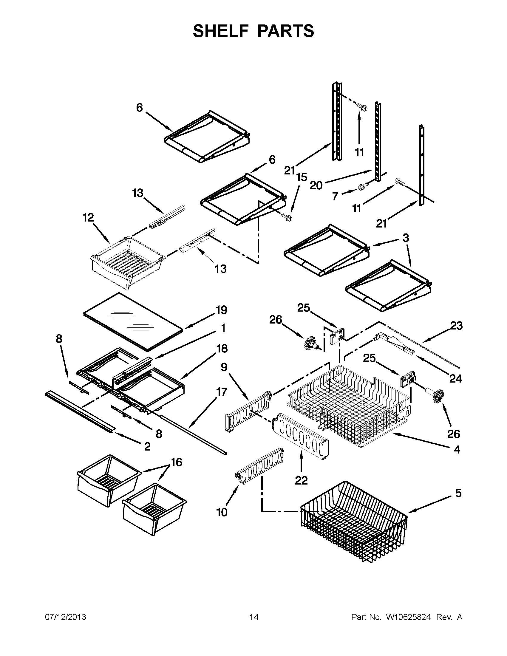 07 - SHELF PARTS