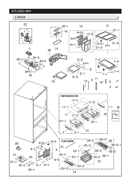 REFRIGERATOR PARTS