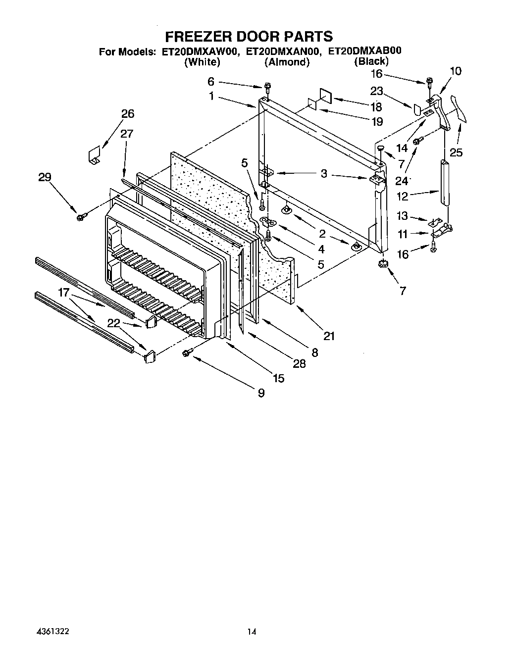 09 - FREEZER DOOR
