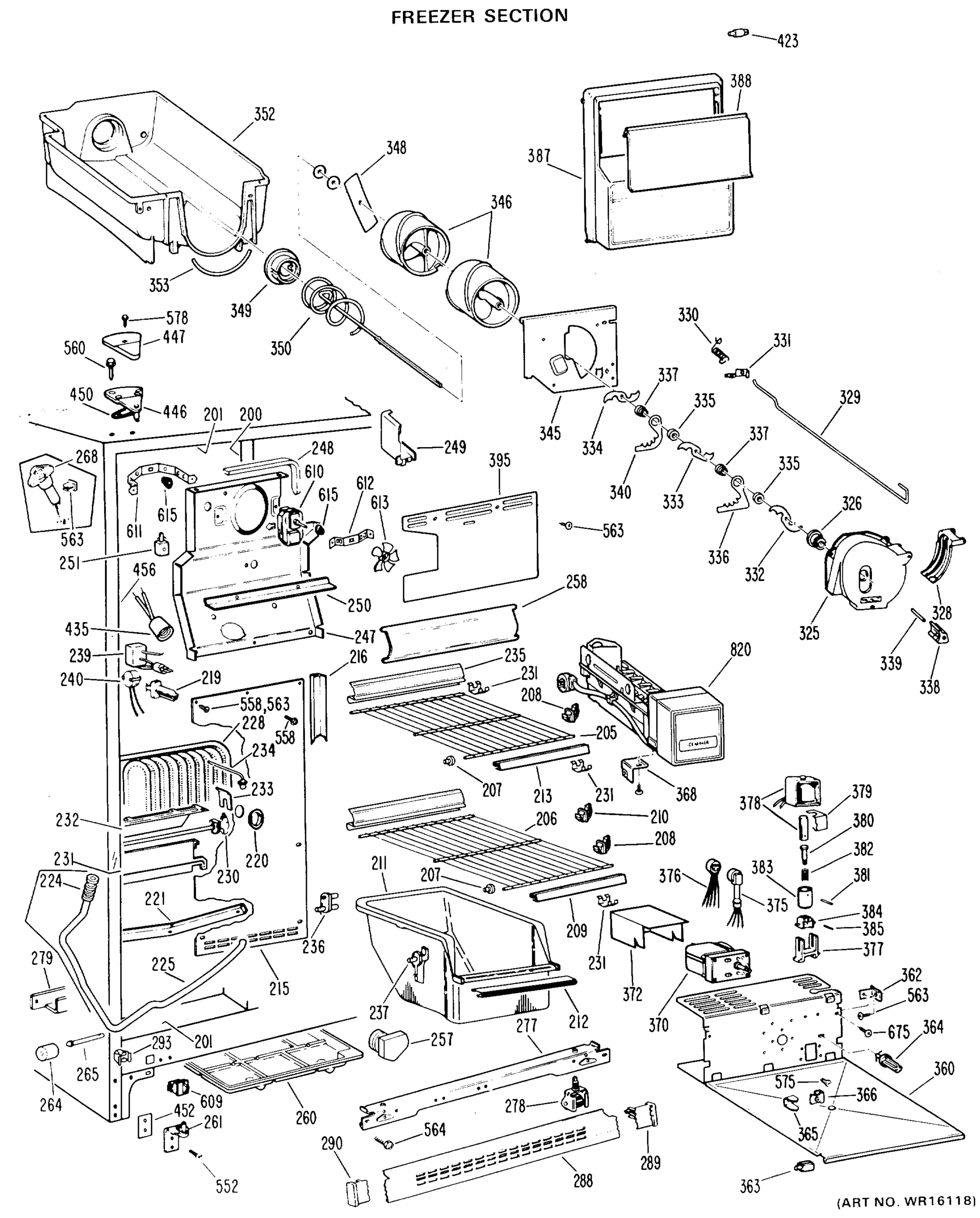 FREEZER SECTION