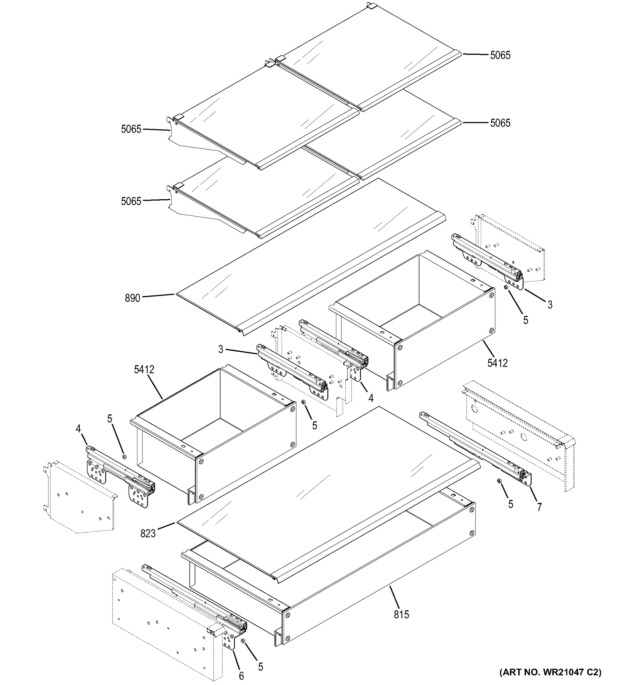 FRESH FOOD SHELVES