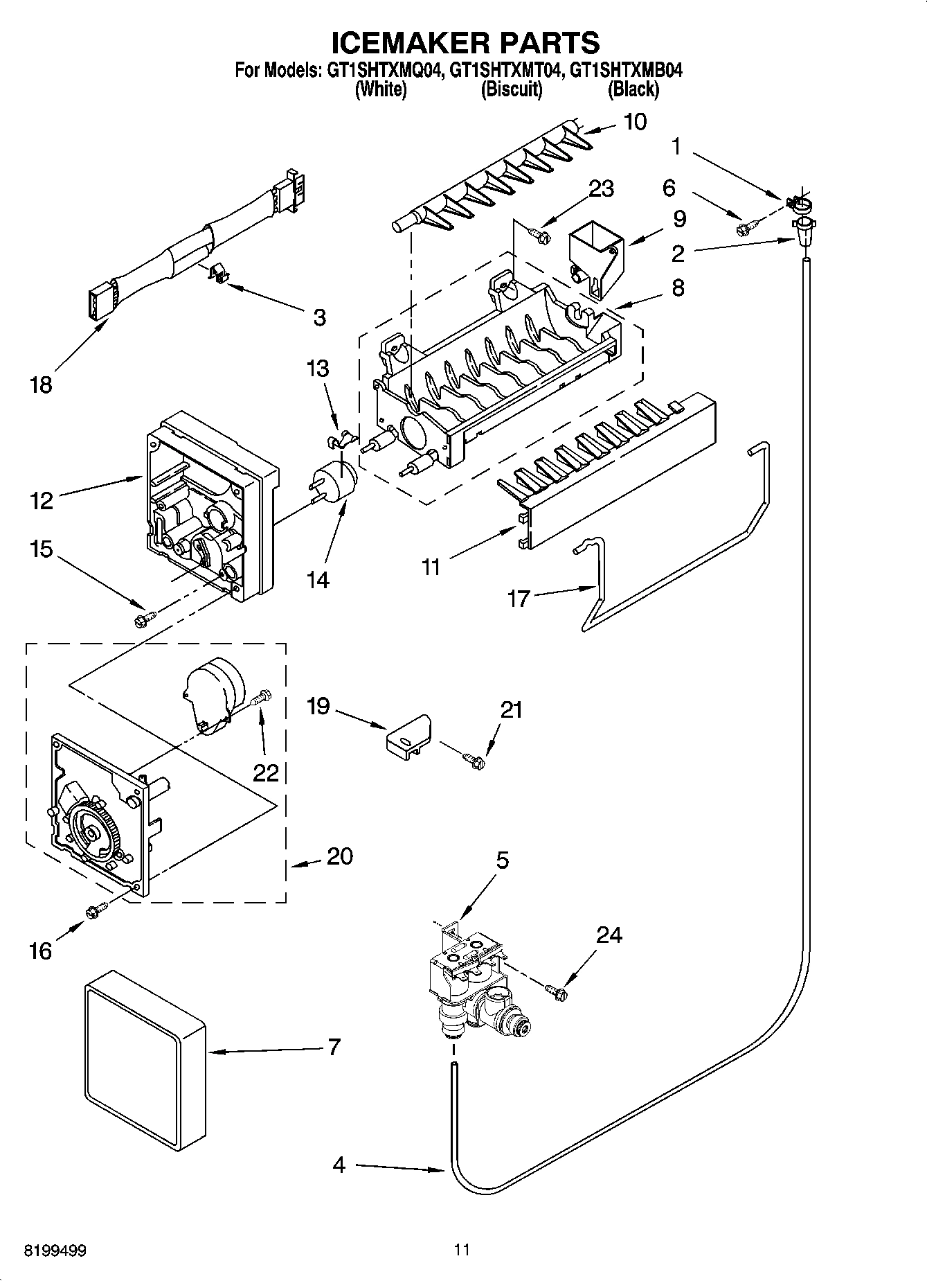 06 - ICEMAKER PARTS