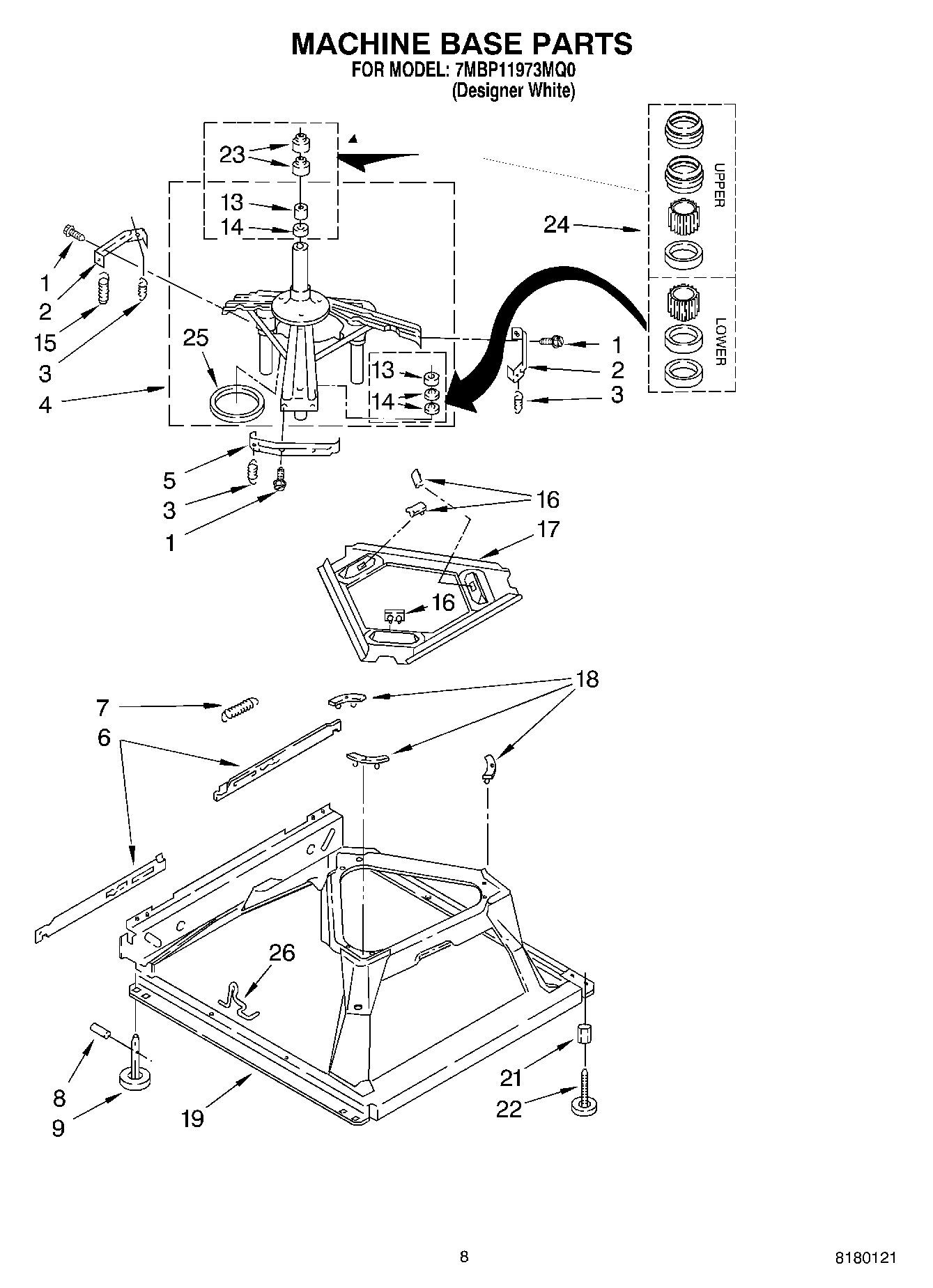 05 - MACHINE BASE PARTS