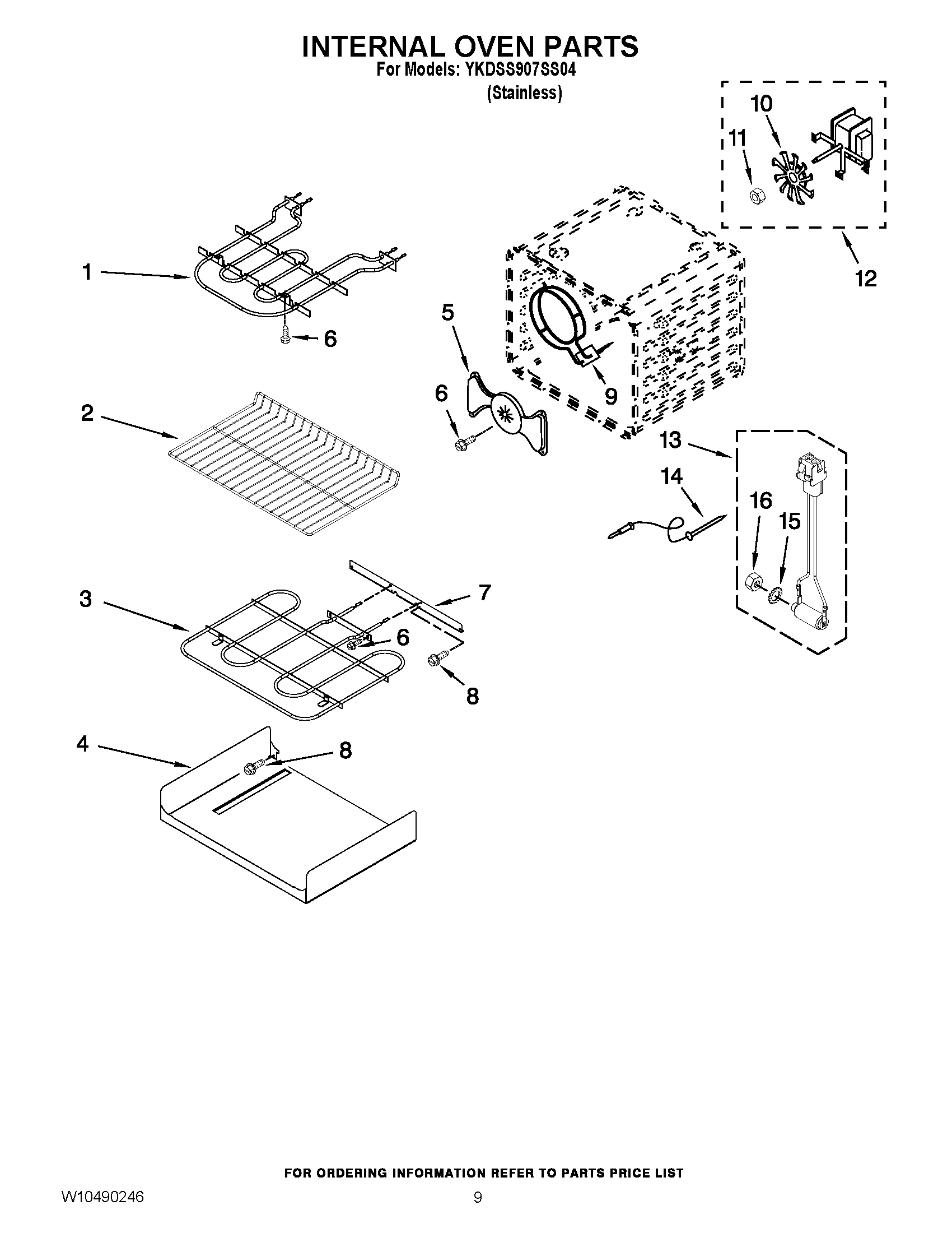 06 - INTERNAL OVEN PARTS