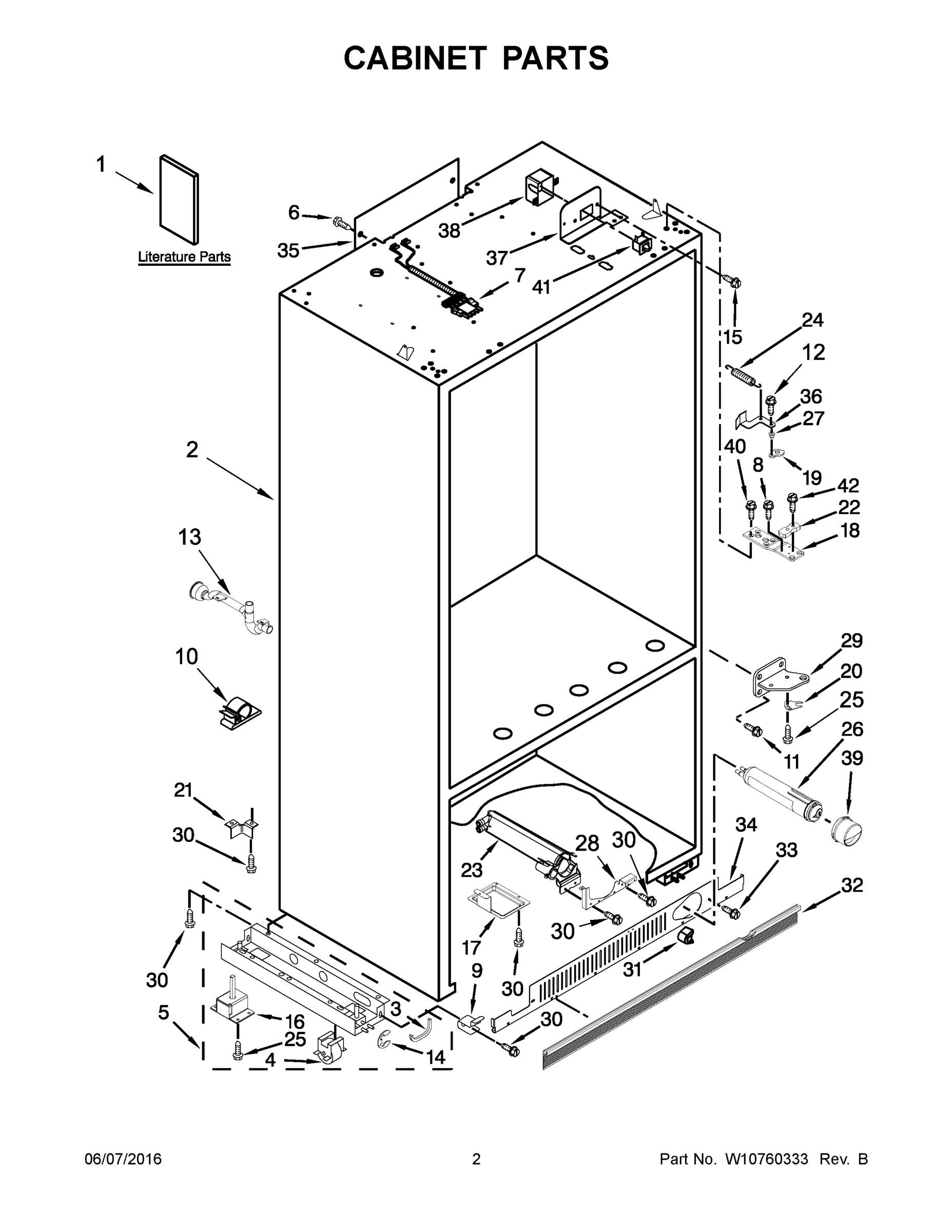 02 - CABINET PARTS