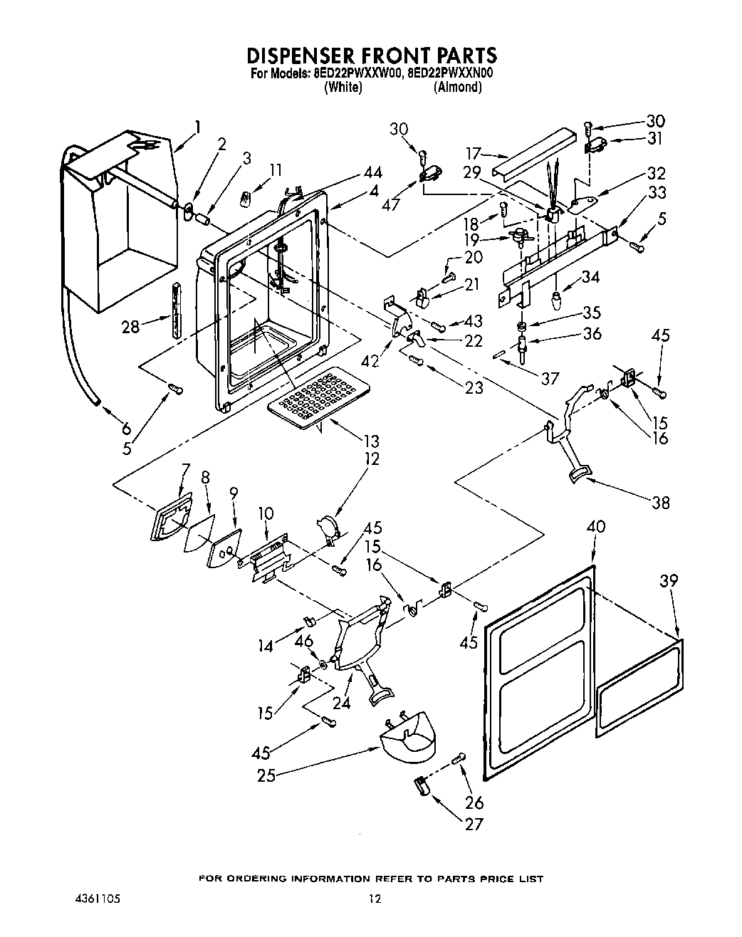 09 - DISPENSER FRONT