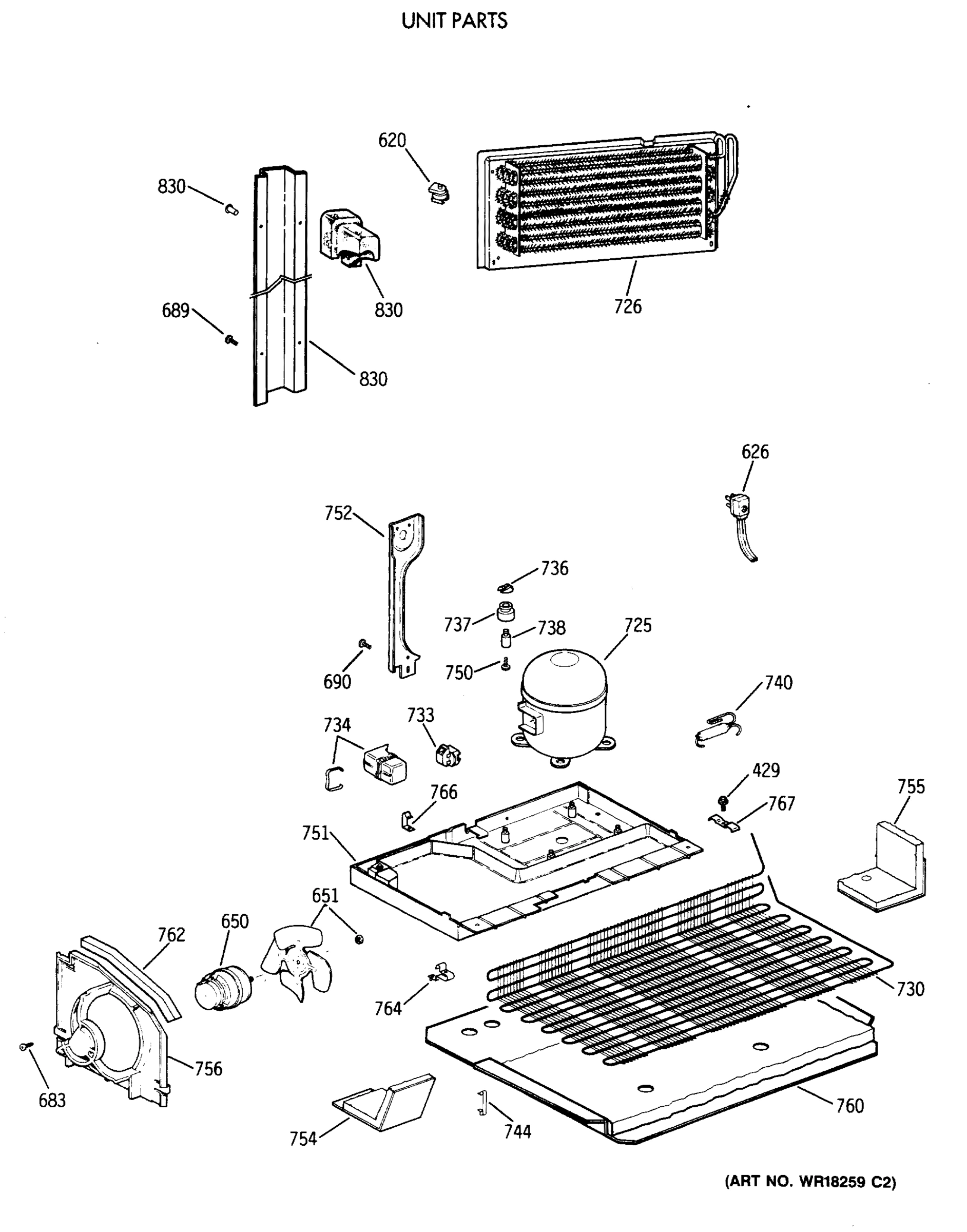 UNIT PARTS