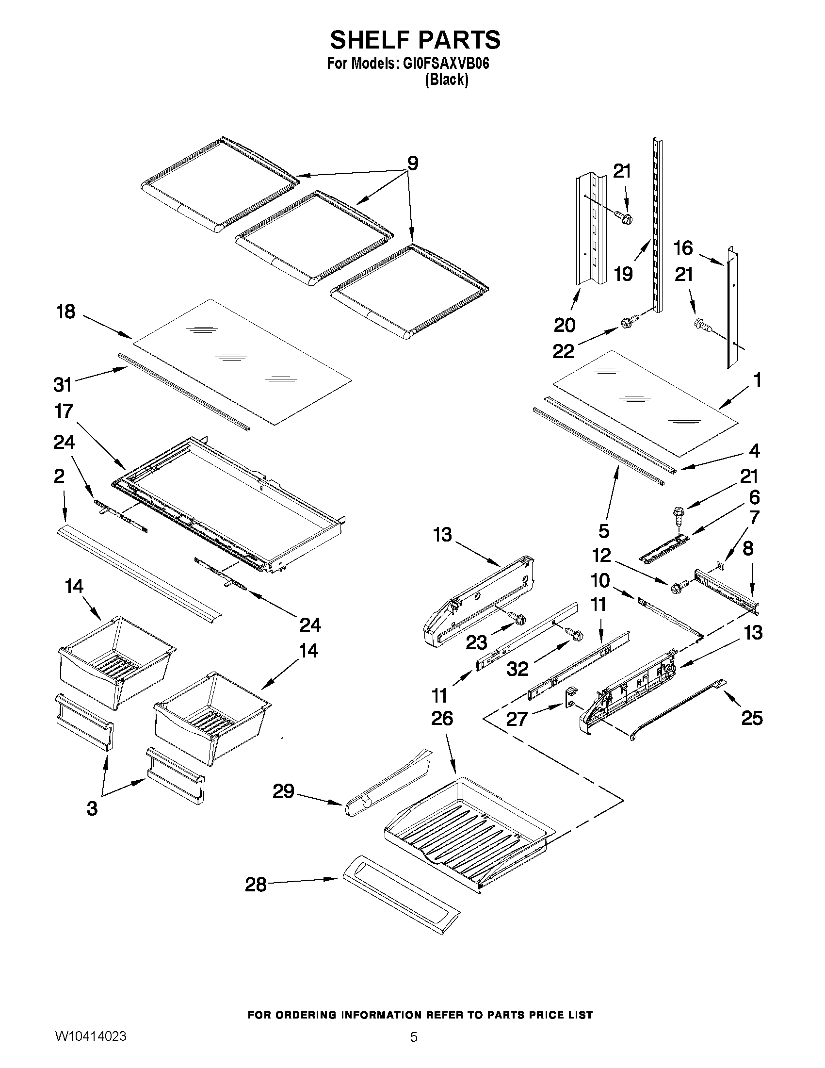 03 - SHELF PARTS