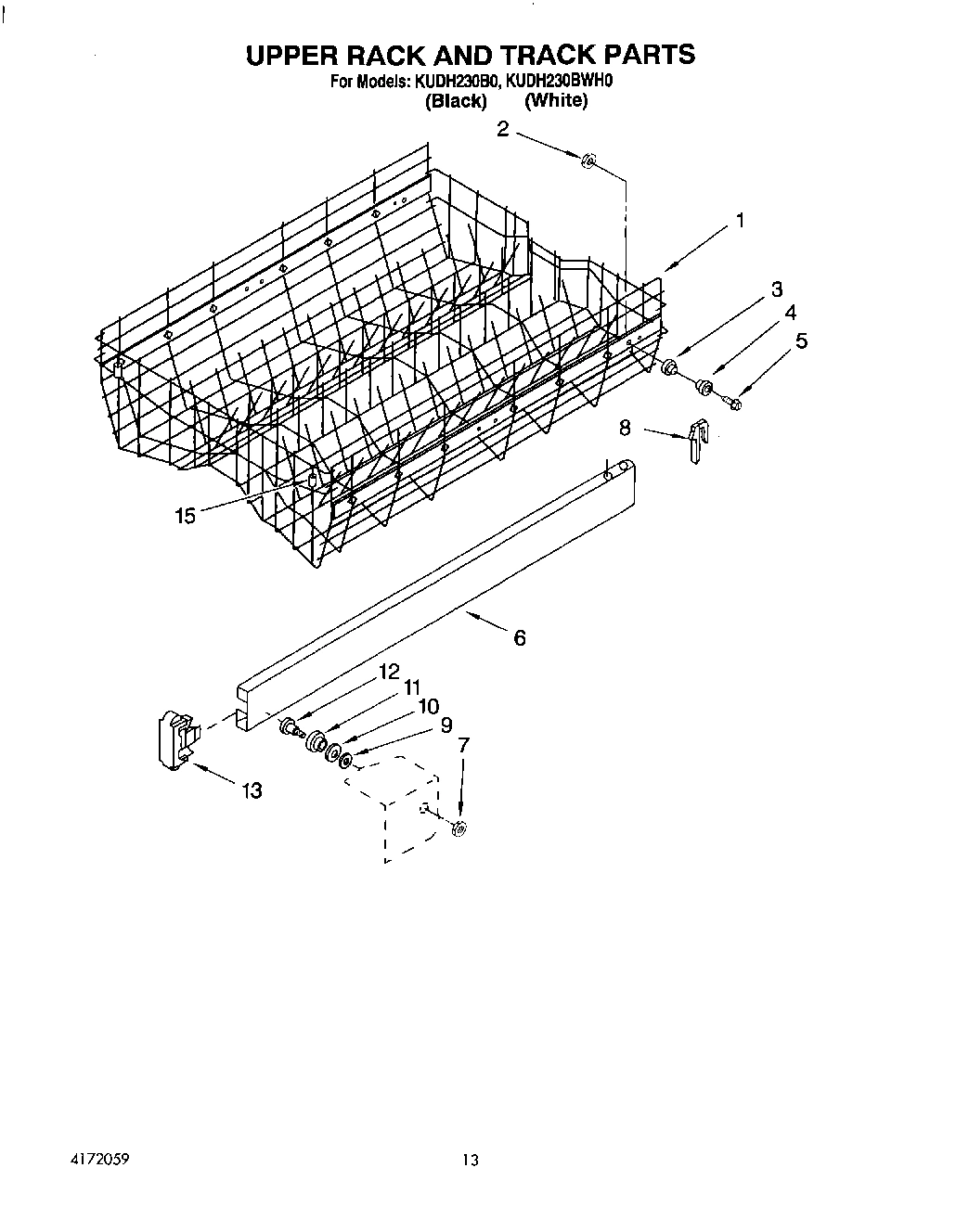 10 - UPPER RACK AND TRACK