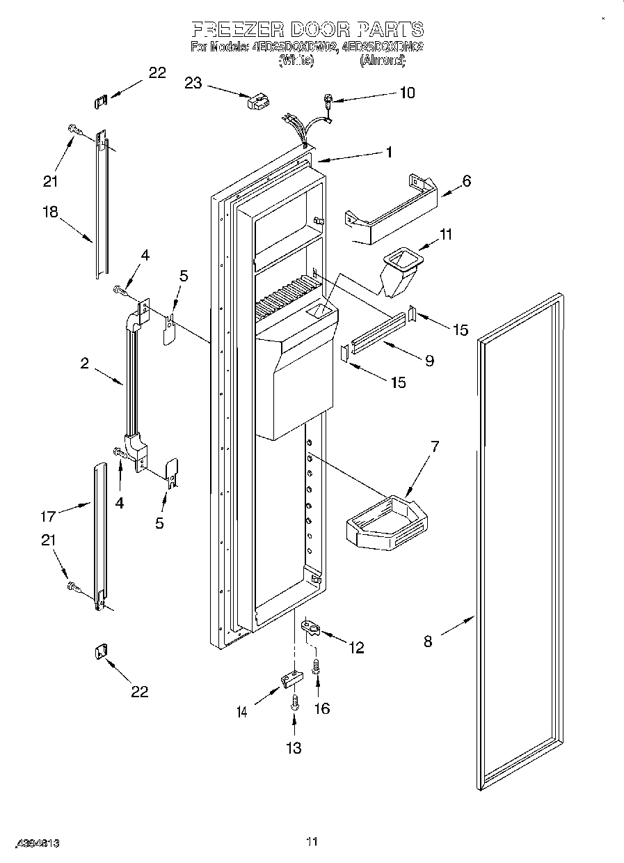 07 - FREEZER DOOR