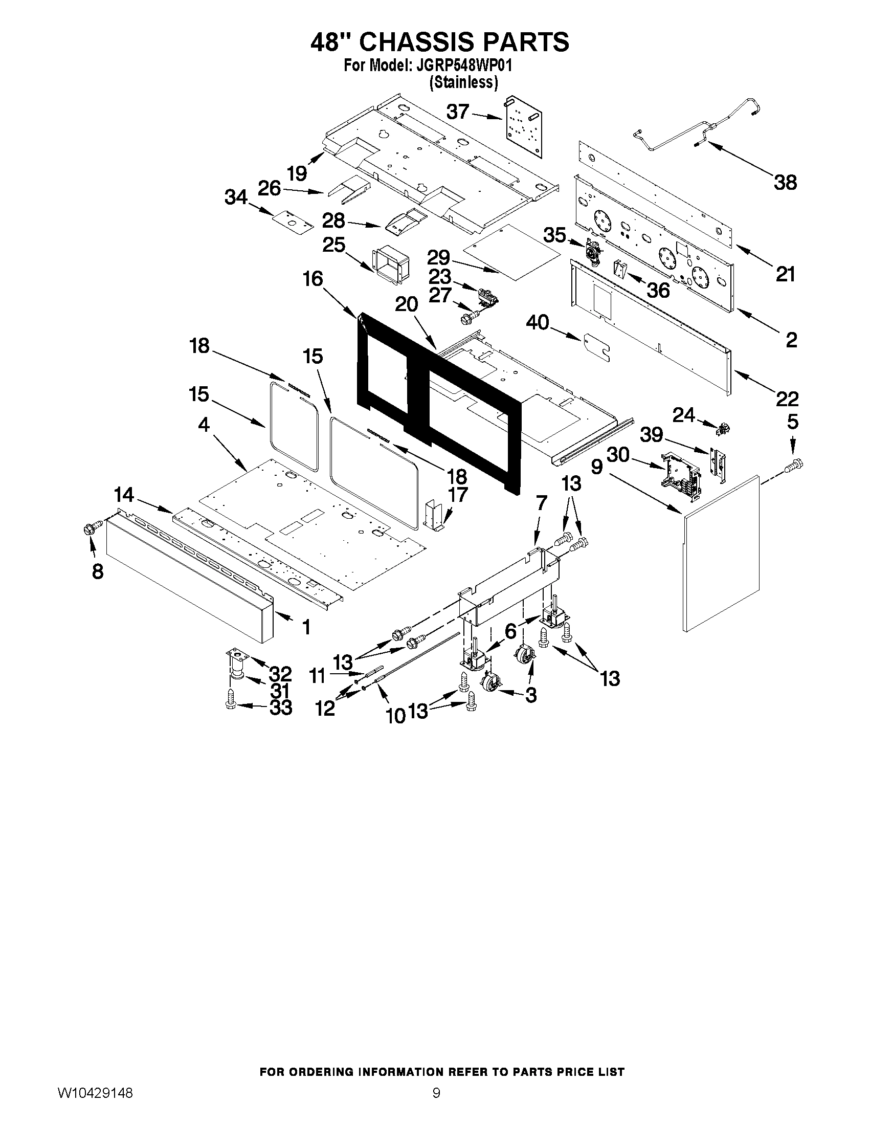 05 - 48`` CHASSIS PARTS