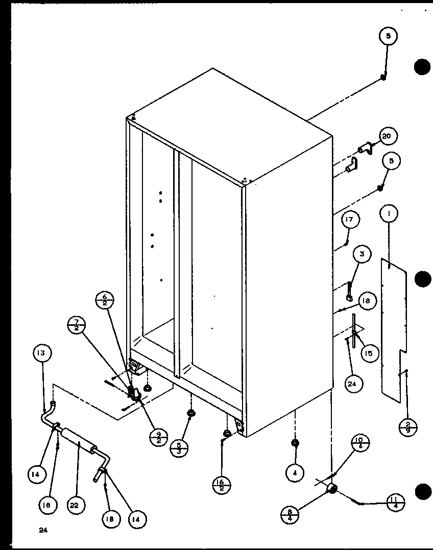 11 - ROLLERS AND BACK UNIT