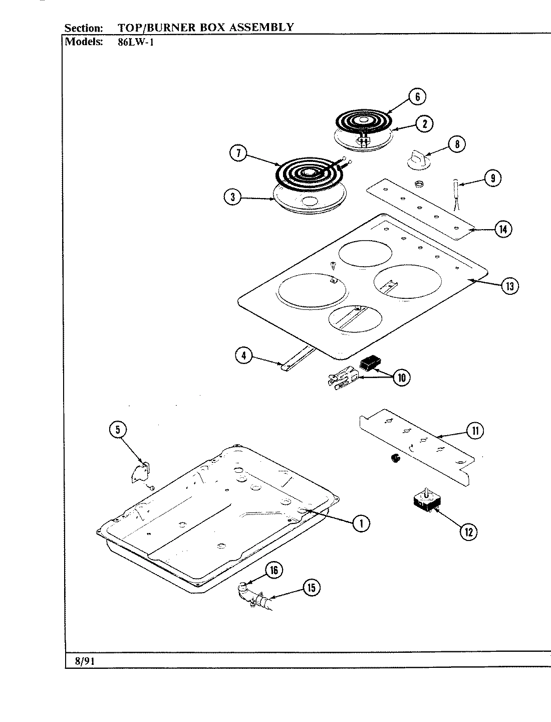 01 - TOP ASSEMBLY