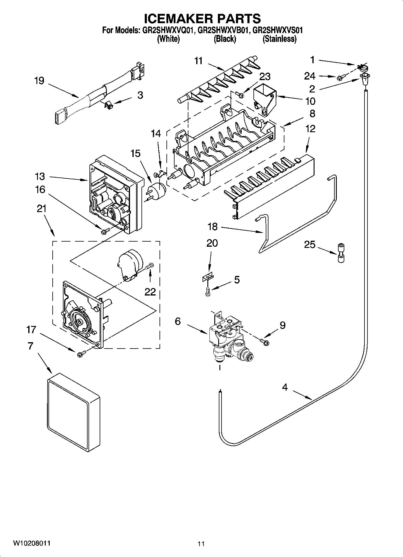 06 - ICEMAKER PARTS