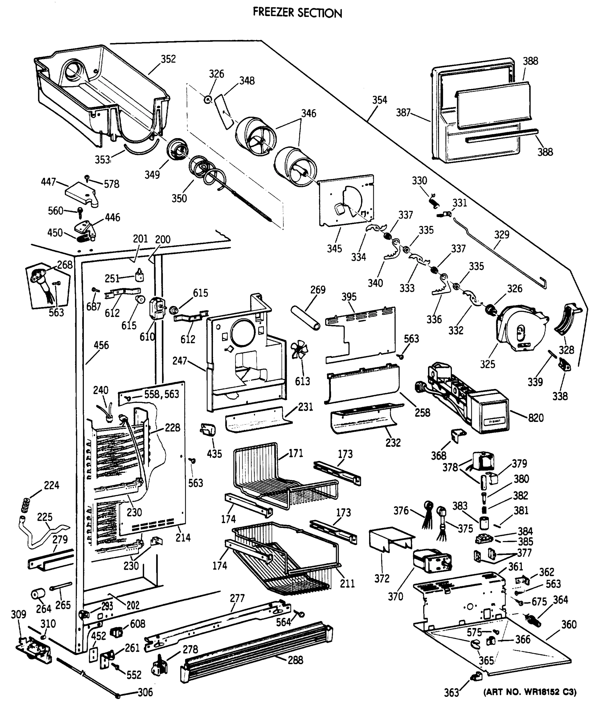 FREEZER SECTION