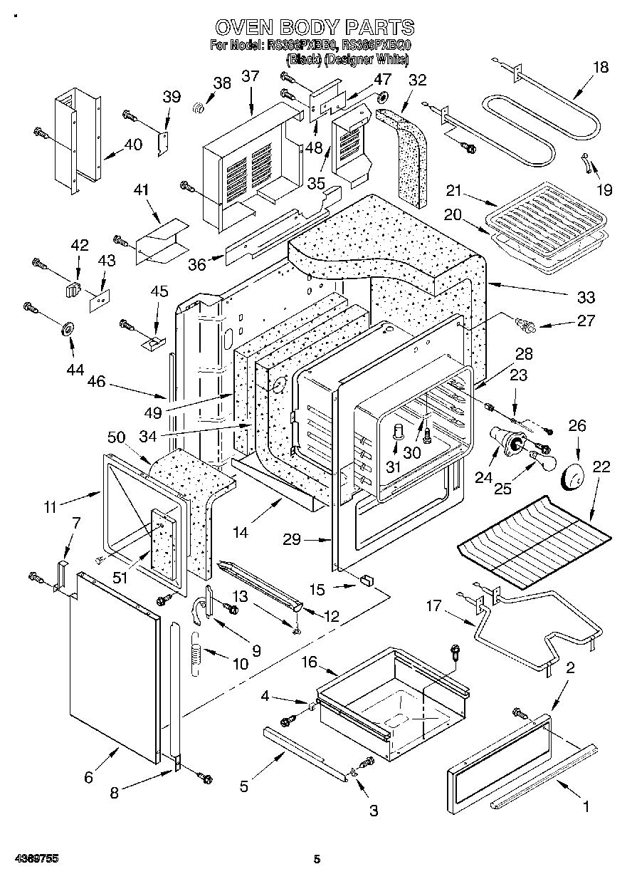 05 - OVEN BODY