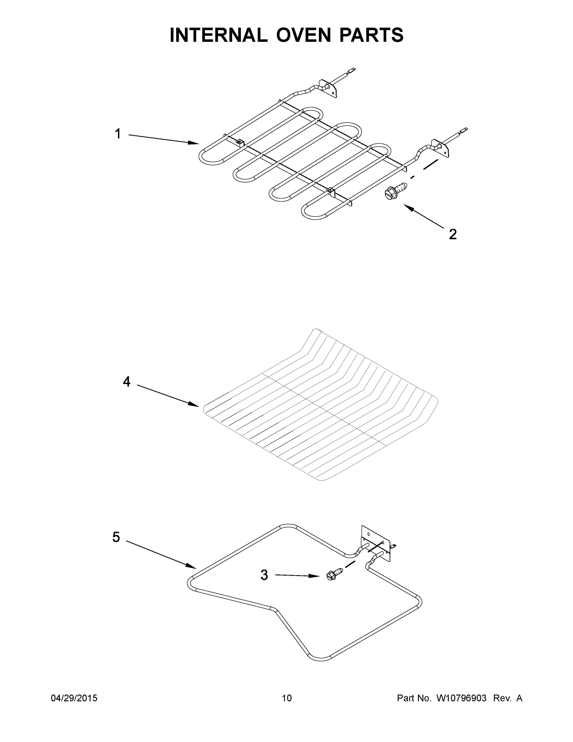 06 - INTERNAL OVEN PARTS