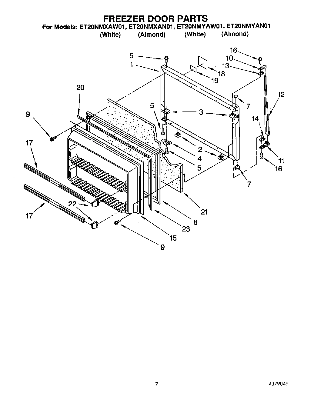 05 - FREEZER DOOR