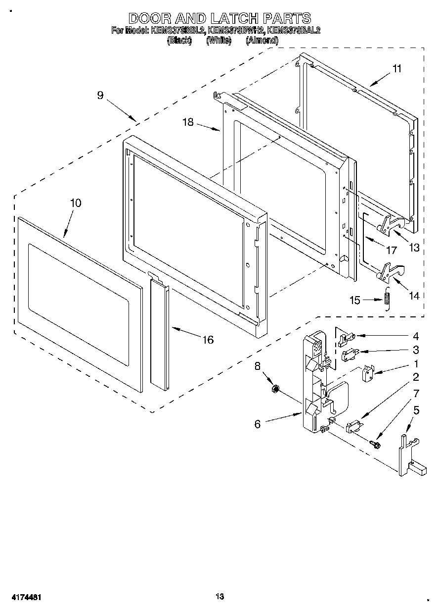 11 - DOOR AND LATCH