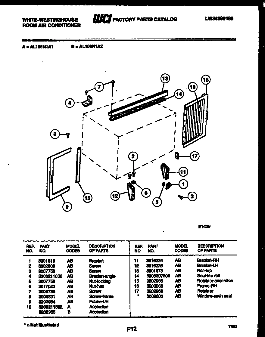 08 - CABINET AND INSTALLATION PARTS