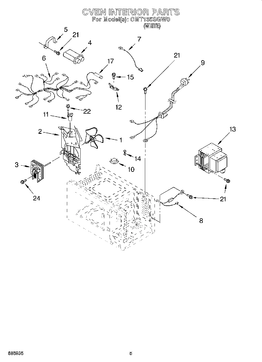 05 - OVEN INTERIOR, LITERATURE