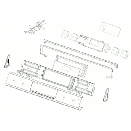 DG94-03578Q Samsung Control Box Assembly Modu