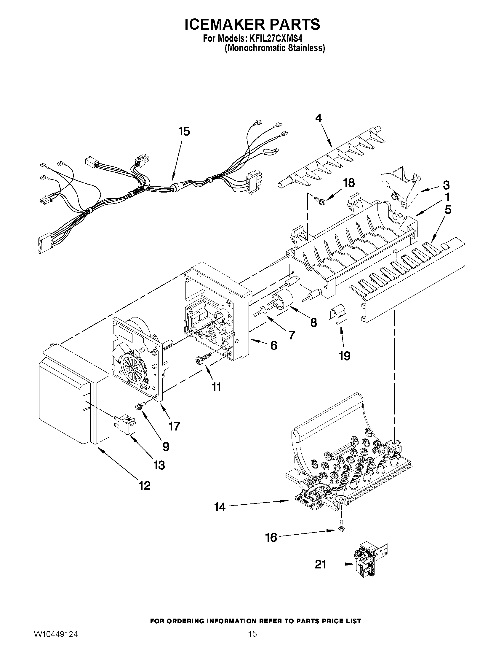 08 - ICEMAKER PARTS