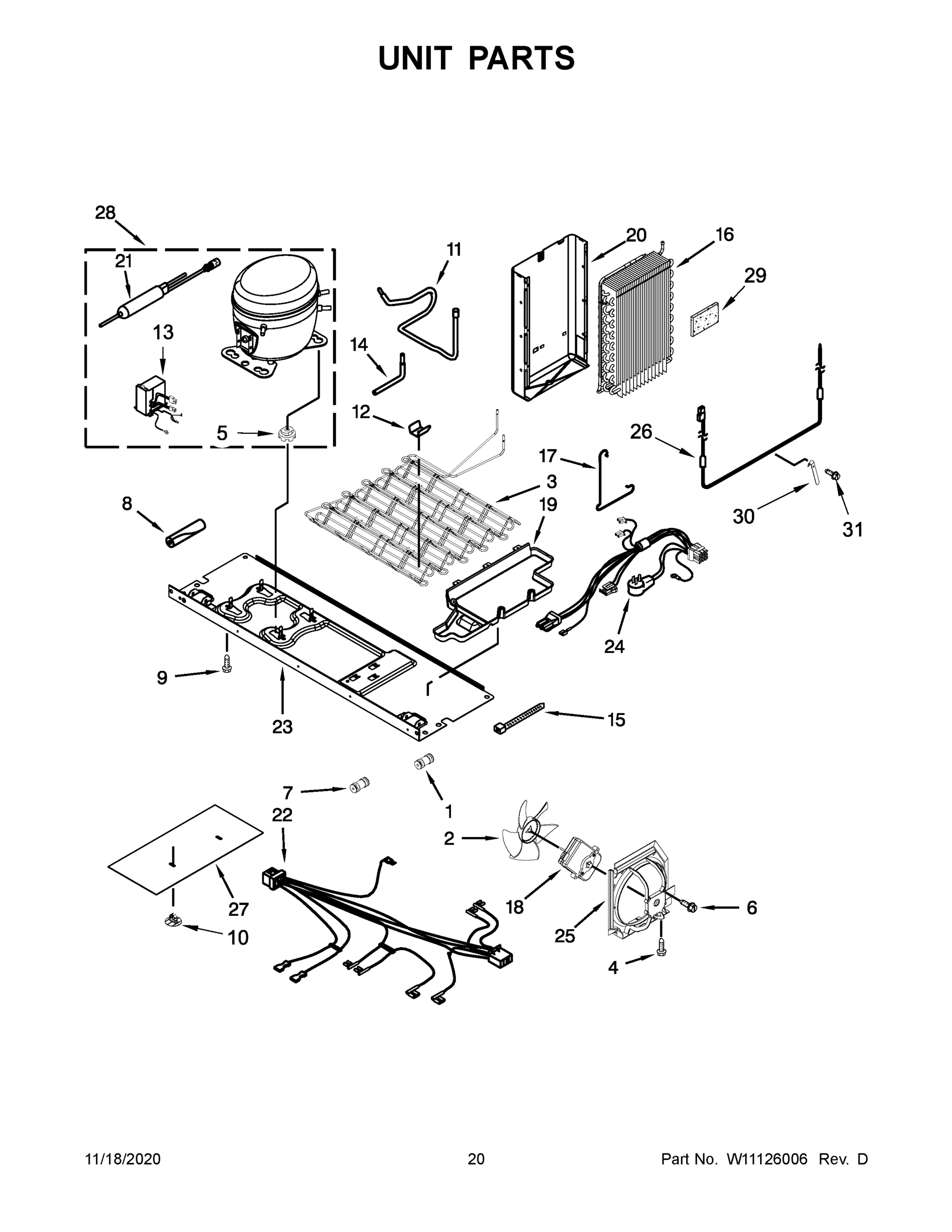 11 - UNIT PARTS