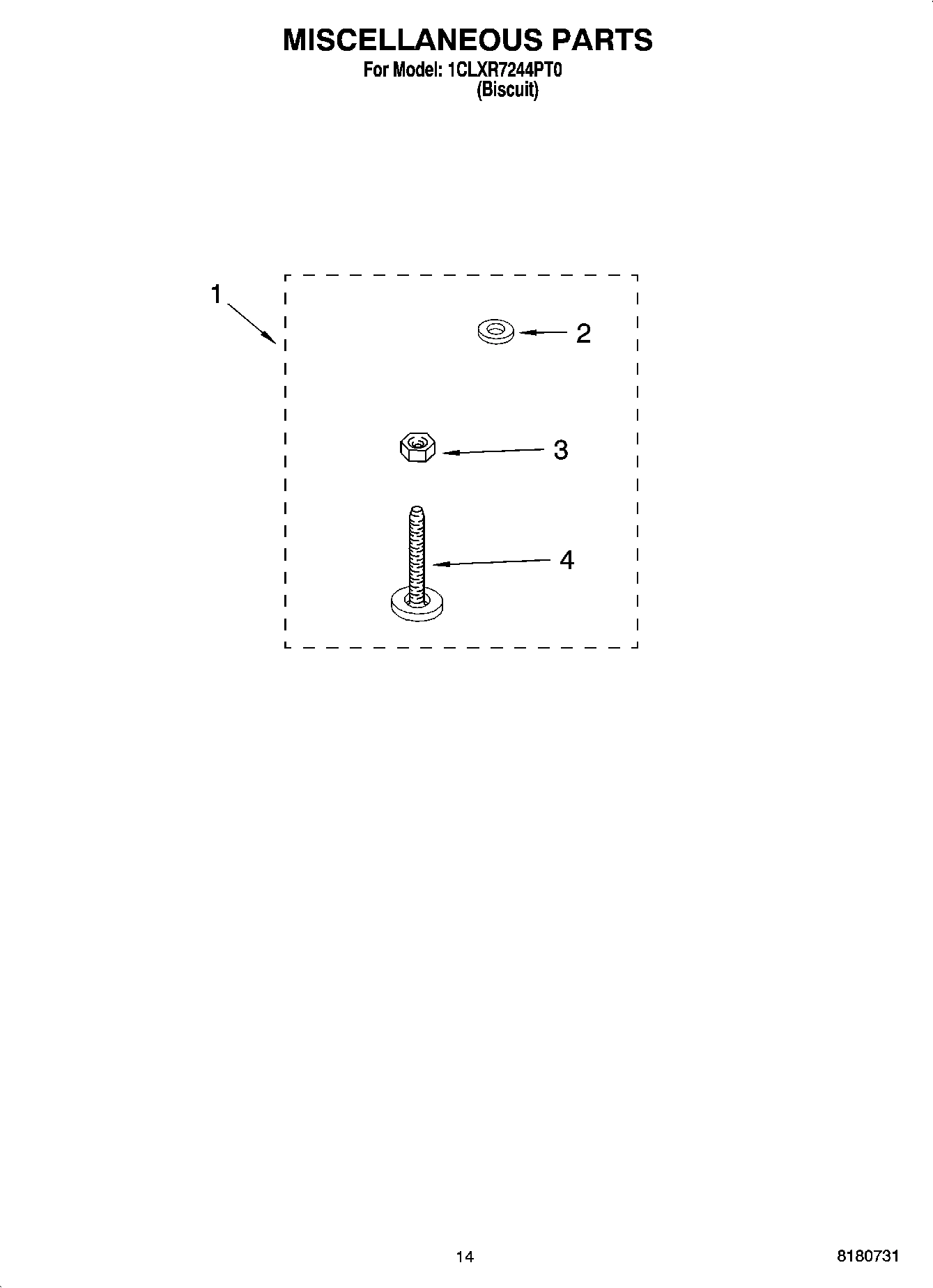 10 - MISCELLANEOUS PARTS, OPTIONAL PARTS
