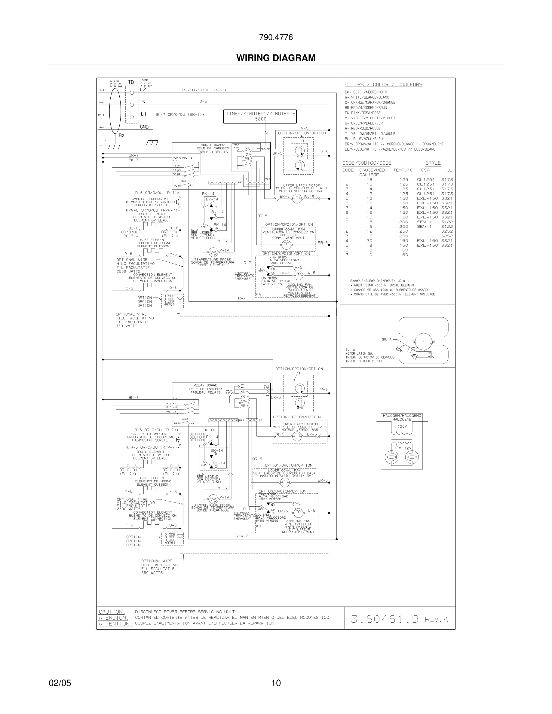 10 - WIRING DIAGRAM