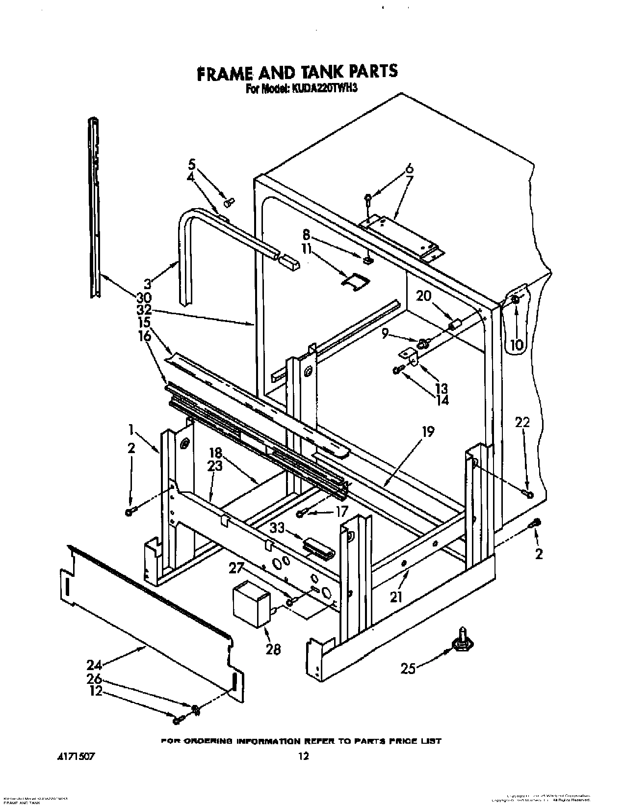 10 - FRAME AND TANK