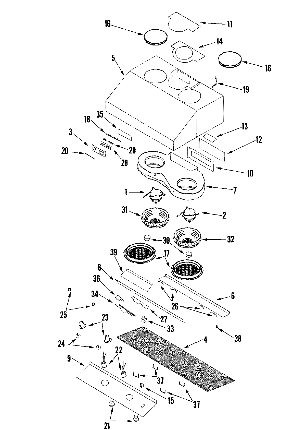 01 - HOOD COMPONENTS (COMPLETE)